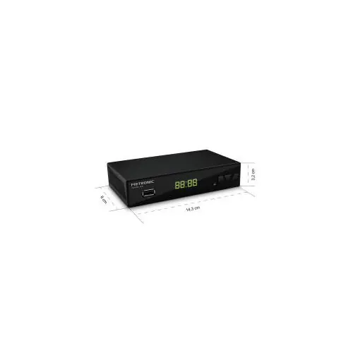 Décodeur satellite touchbox HD, Metronic – Metronic Populaire