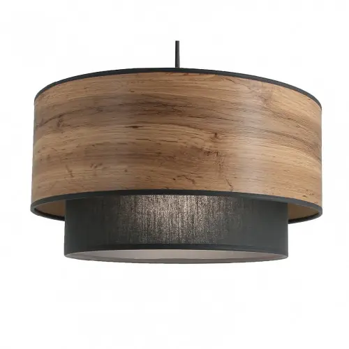 Suspension Stratos bosk, acier, diam.38 cm, E27, noir – METROPOLIGHT Must-Have