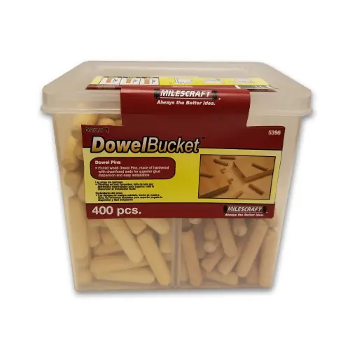 Boîte de Tourillons – 400 pcs, 3 tailles – Milescraft Meilleur Choix