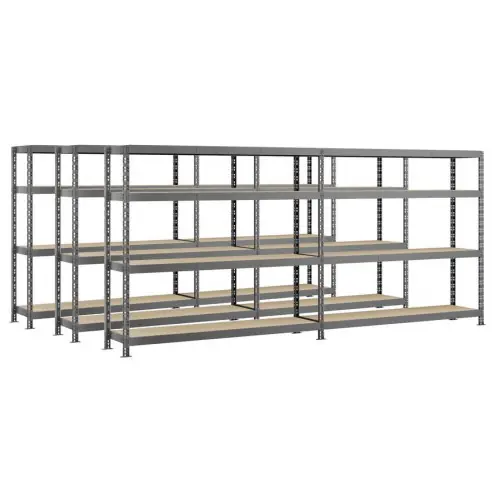 Lot de 3 étagères double Rack MODULÖ – 290 x 50 cm – 8 plateaux – Modulö Storage Prix Choc