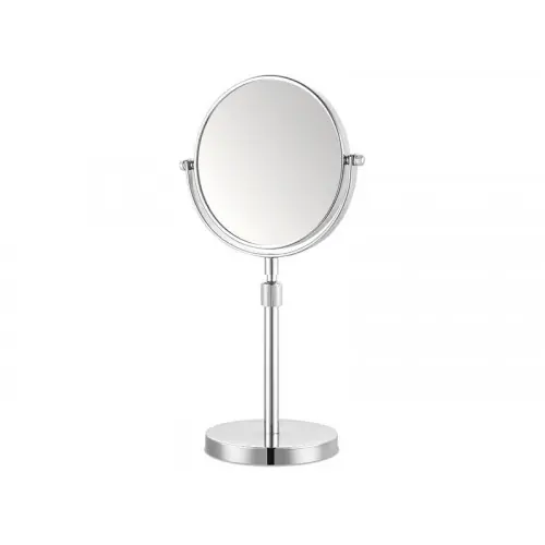 Miroir grossissant x 5 rond, H.15 x l.15 x P.0.5 cm, Réglable en hauteur – MP GLASS Bon Marché