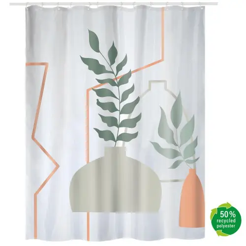 Produit De Marque Rideau de douche 180 x 200 cm multicouleur Amelia MSV – MSV