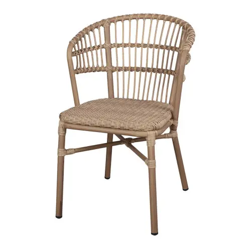 Chaise d’extérieur avec un style bistrot – modèle 035 – naturel – MWlab Nouveauté