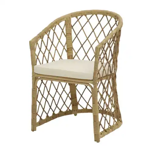 Chaise d’extérieur avec un style méditerranéen - modèle 049 - naturel - MWlab Expédition Rapide