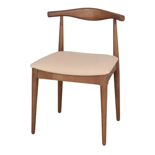Prix Choc Chaise en bois avec un style Mid Century - modèle 013 - beige - MWlab