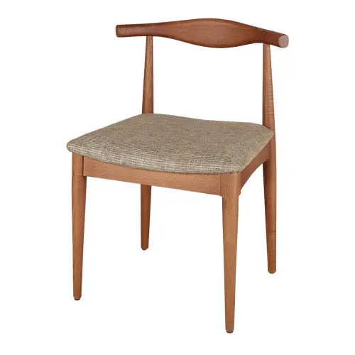 Vente Flash Chaise en bois avec un style Mid Century – modèle 013 – beige pistache – MWlab