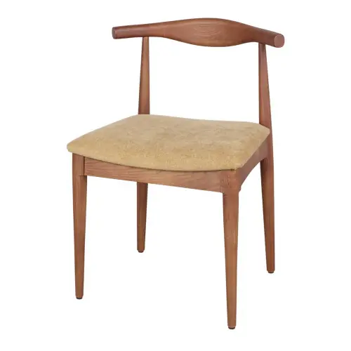 Chaise en bois avec un style Mid Century - modèle 013 - curry - MWlab Marque