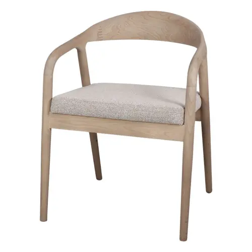Chaise en bois avec un style nordique - modèle 014 - toast - MWlab Acheter En Ligne
