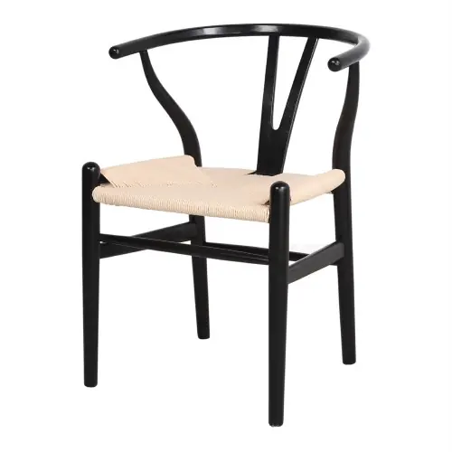 Prix Promo Chaise en bois avec un style nordique - modèle 017 - noir - MWlab