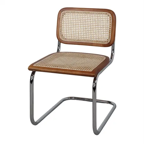 Chaise en fibres naturelles avec un style contemporain - modèle 053 - marron - MWlab Offre Limitée