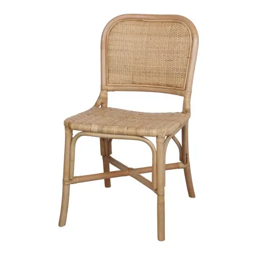 Chaise en rotin avec un style exotique - modèle 033 - naturel - MWlab Expédition Rapide
