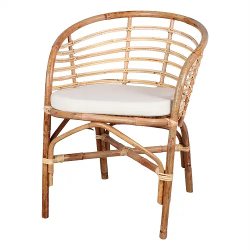 Meilleur Prix Chaise en rotin avec un style nordique - modèle 025 - naturel - MWlab