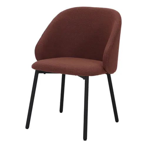 Chaise tapissée avec un style contemporain - modèle 002 - argile - MWlab Offre Limitée