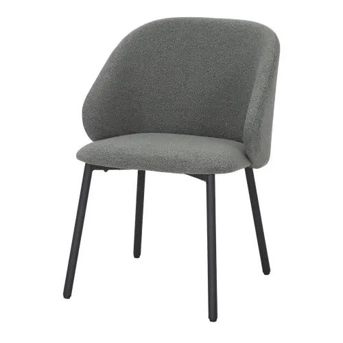Chaise tapissée avec un style contemporain – modèle 002 – vert – MWlab Bon Plan