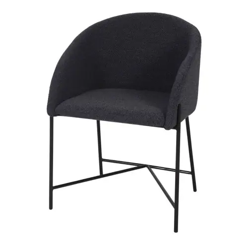 Chaise tapissée avec un style contemporain - modèle 004 - bleu - MWlab Achetez Aujourd'hui