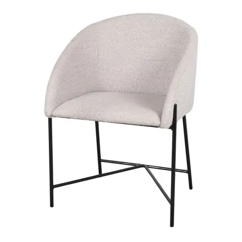 Chaise tapissée avec un style contemporain - modèle 004 - pierre - MWlab Satisfait Ou Remboursé