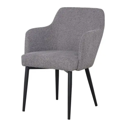 Produit De Marque Chaise tapissée avec un style contemporain - modèle 007 - gris - MWlab