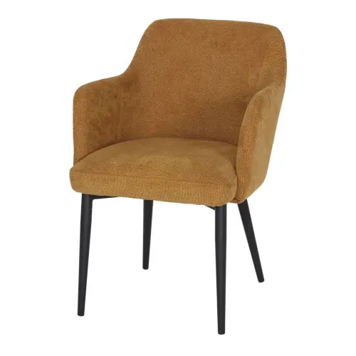Vente Directe Chaise tapissée avec un style contemporain – modèle 007 – moutarde – MWlab