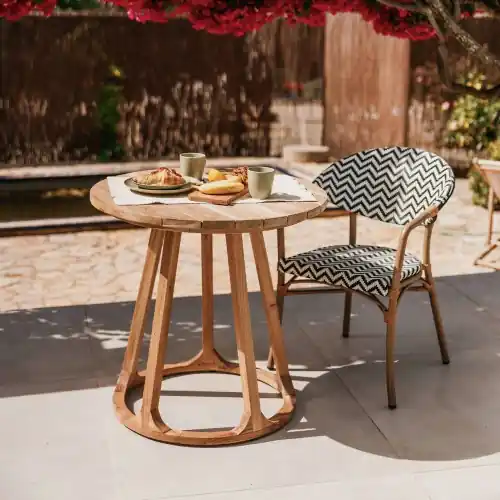 Table à manger - modèle 102 - 80 cm - MWlab Bon Marché