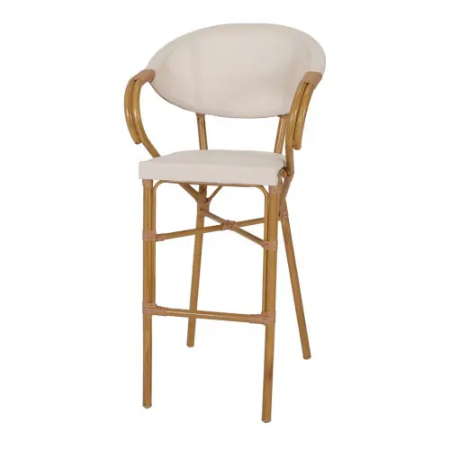 Affaire À Saisir Tabouret haut avec un style bistrot – modèle 082 – beige – MWlab