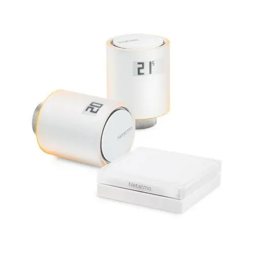 Kit de 2 vannes thermostatiques + relais – NETATMO Acheter En Ligne