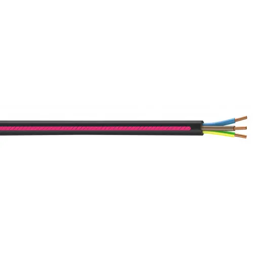 Câble électrique 3 G 1.5 mm² u1000r2v L.25 m, noir – NEXANS Prix Choc