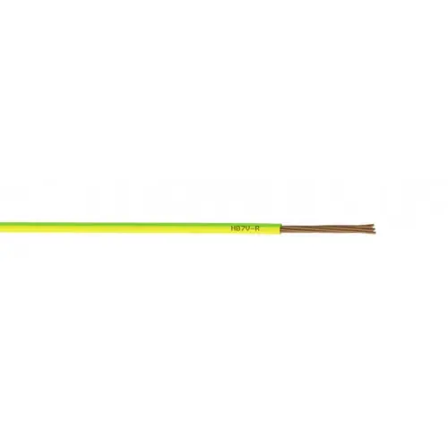 Dernière Chance Fil électrique 10 mm² h07vr, à la coupe, vert/jaune – NEXANS