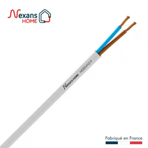 Fil Électrique Blanc, L.1 M – NEXANS Soldes