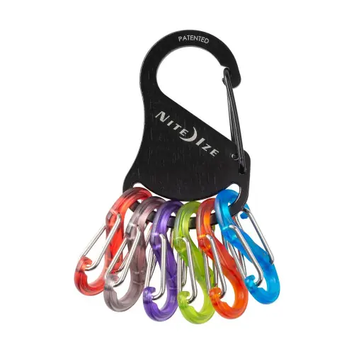 Mousqueton avec 6 portes clés nite ize - NITE IZE Meilleure Vente