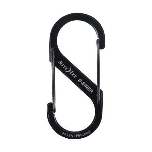 Mousqueton double entrée inox noir 7cm 11kg nite ize – NITE IZE Acheter Direct