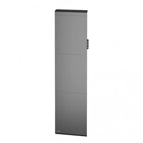 Radiateur électrique connecté - Radiasoft 2 gris - 1500 W - vertical - Noirot Commander Vite