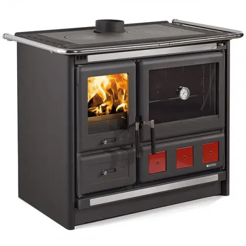 Cuisinière à bois Rosa XXL – Largeur 108 cm – 8,5 kW-Rdt 85 % – B. 40 cm – Nordica extraflame Meilleure Vente