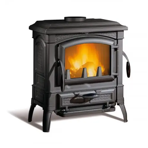 Poêle à bois Isetta EVO 4.0 - 7,3 kW - Rdt 83,6% - B. 28 cm - Fonte - Nordica extraflame Bon Marché