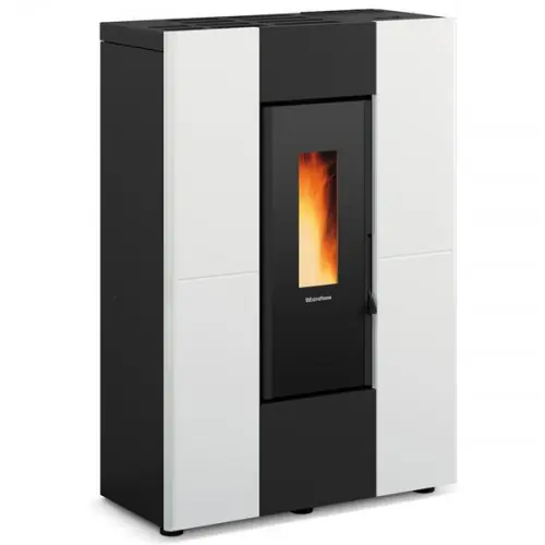 Achetez Aujourd'hui Poêle à granulés Marilena Plus blanc - électronique 8 kW - Nordica extraflame