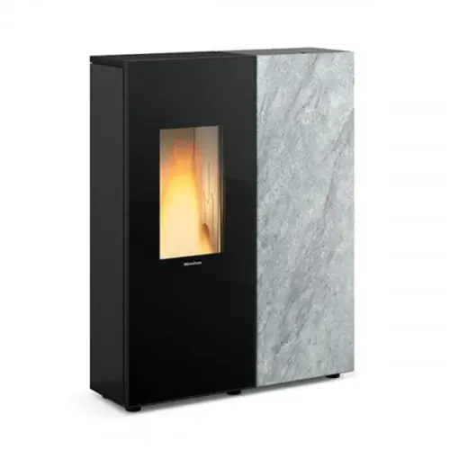 Poêle à granulés Sharon Plus CX pierre - électronique 10 kW - Nordica extraflame Pas Cher