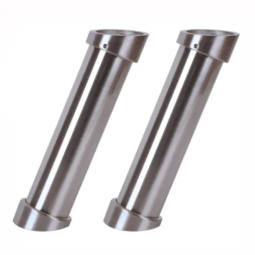 Support de snack LUX en aluminium finition inox brossé lot de 2 – Nordlinger Dernier Modèle