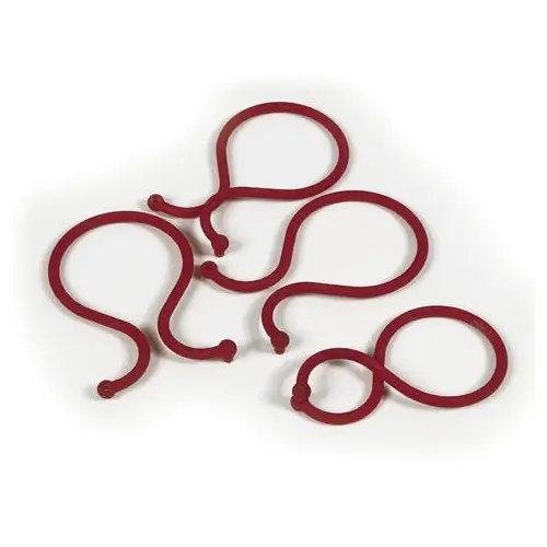 25 clips spécial tomates – Rouge – 6,2cm – NORTENE Paiement Sécurisé