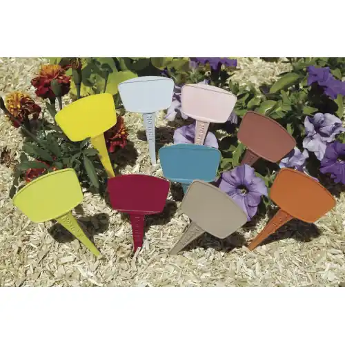8 étiquettes couleur à planter Label 25 – Mix Couleurs Vives – 25cm – NORTENE Paiement Sécurisé