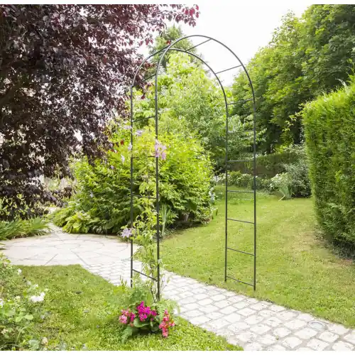 Arche décorative "Classic Arch"- 1,20 x 0,40 x 2,40 - Gris foncé - NORTENE Achetez Aujourd'hui