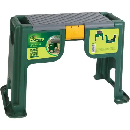 Banc de jardinage réversible "Garden-Sit" avec coussin + coffre de rangement - NORTENE Commande En Gros