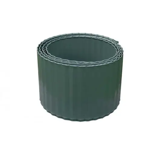 Bon Marché Bordure acier ondulé – 600 x H 14 cm – vert – NORTENE