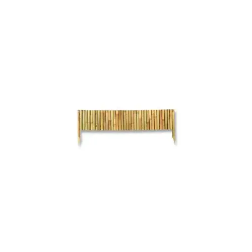 Authentique Bordure flexible en bambou BAMBOO BORDER - Hauteur utile 20 cm - NORTENE