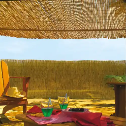 Brise vue en roseau 75% occultant 1,5 x 5 m REEDCANE – NORTENE Commander Maintenant