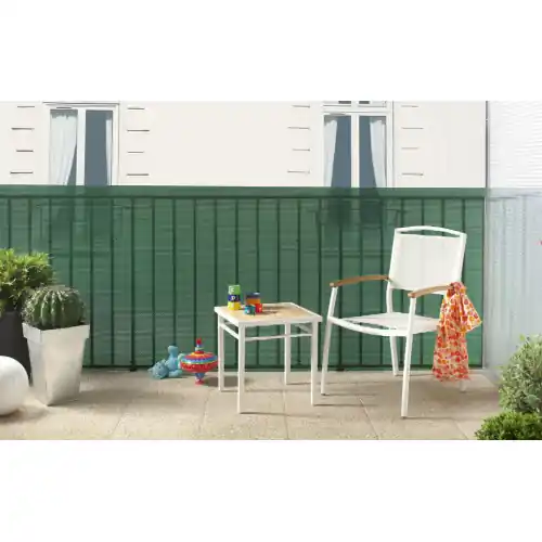 Prix Réduit Brise-vue plastique vert 85% occultant 1 x 3 m TRIONET - NORTENE