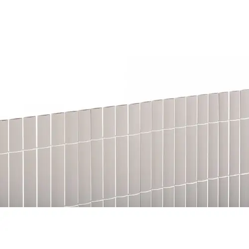 Canisse PVC double face 20mm - Blanc - 1,5x3m - NORTENE Haute Qualité