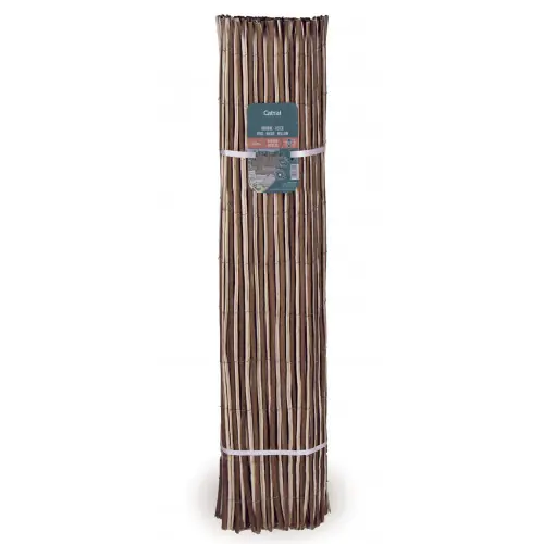 Prix Promo Clôture osier bicolore, tiges fendues – 1x3m – NORTENE