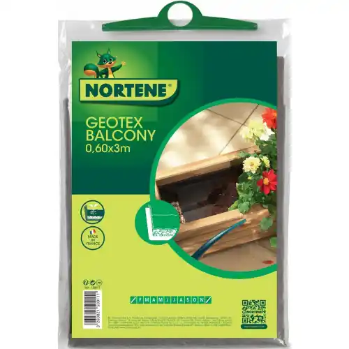 Offre Exclusive Feutre de drainage pour jardinière "Geotex Balcony" - NORTENE