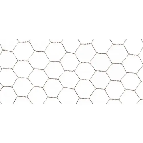 Dernière Chance Grillage métallique triple torsion "Galvanex 13" - 0,50 x 5 m/13 x 0,7 mm - NORTENE