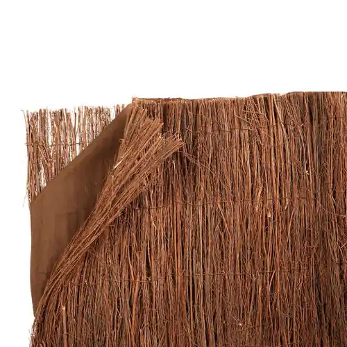 Lot de 3 couches de bruyère naturelle + 1 brise-vue TRIOBRUC 1,5 x 3 m - Marron - NORTENE Authentique