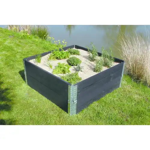 Populaire Paillage naturel 95 x 95 cm - pour jardin et potager 100% biodégradable - 500 g/m2 - NORTENE